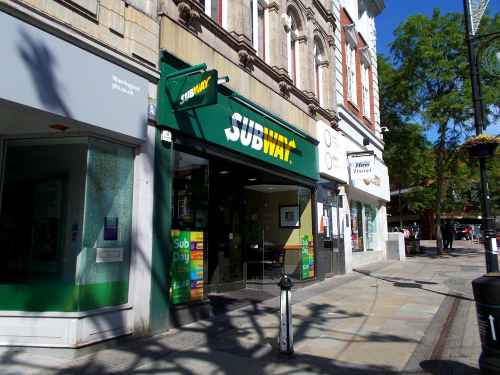 SUBWAY Updated July 2024 4 Bridge St, Warrington, United Kingdom