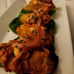 Fried oysters