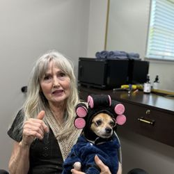 Nail Extenders Salon & Day Spa - Customer brings her baby for a hair style