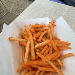 Regular cheddar fries
