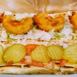 Sam's Southern Eatery - Fried shrimp Poboy