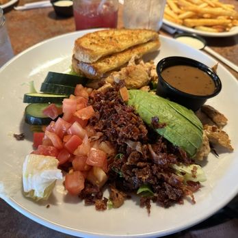 Huckleberry's Breakfast & Lunch - Huck's Chicken Salad, missing the hard boiled egg - Breakfast & Brunch Near Me - Escondido, California Huckleberry's Breakfast & Lunch - Huck's Chicken Salad, missing the hard boiled egg - Breakfast & Brunch Near Me - Escondido, California