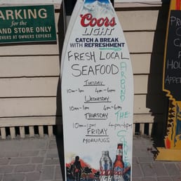 As the sign says, around the corner from the front entrance to the Island Store As the sign says, around the corner from the front entrance to the Island Store