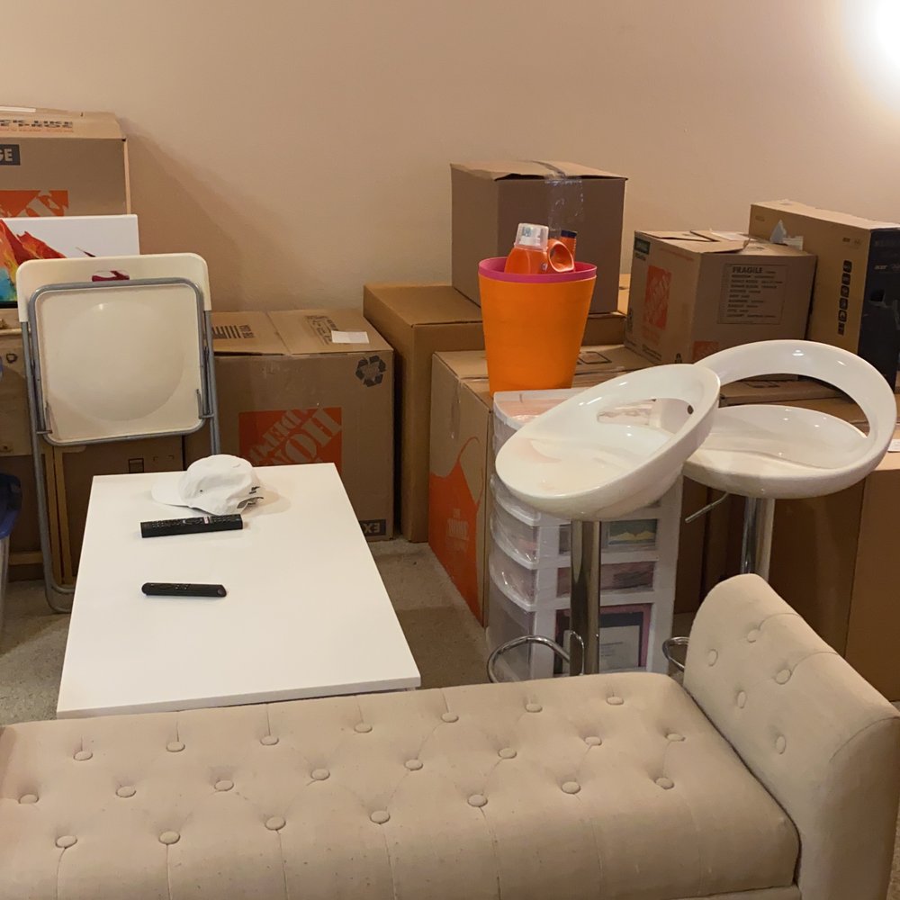 Flash Moving - they wrapped the coffee table and the chairs to ensure no damages - Movers Near Me - Pasadena, California Flash Moving - they wrapped the coffee table and the chairs to ensure no damages - Movers Near Me - Pasadena, California