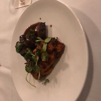 Price Tower Plaza - Wagyu steak, sweet potato gratin, brussel sprout pedals - Bars Near Me - Bartlesville, Oklahoma Price Tower Plaza - Wagyu steak, sweet potato gratin, brussel sprout pedals - Bars Near Me - Bartlesville, Oklahoma