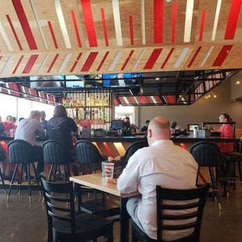 Torchy's Tacos - The bar....The busy bar - Tacos Near Me - Edmond, Oklahoma