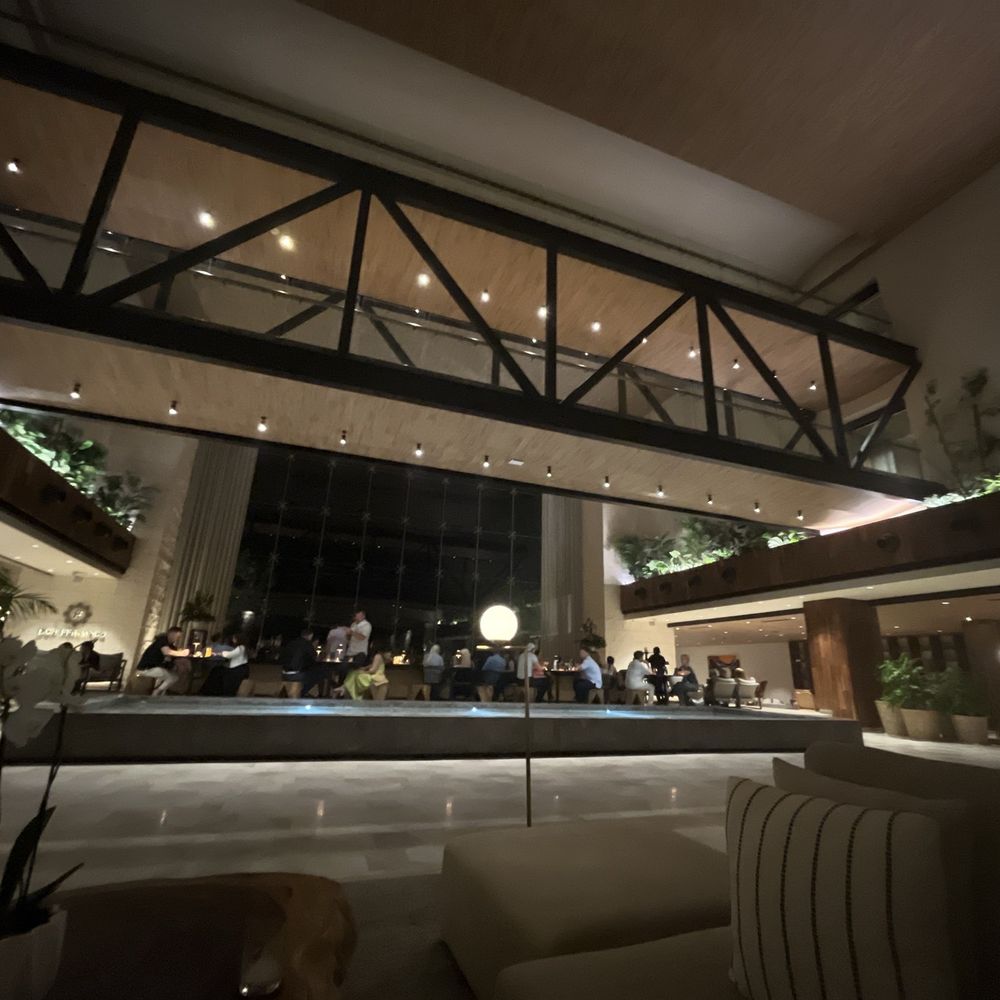 Atelier Playa Mujeres - Lobby bar at night - Resorts Near Me - Cancún, ROO