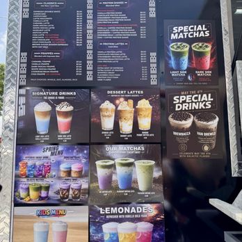 Galactic Grind Coffee - Menu - Coffee & Tea Near Me - San Antonio, Texas