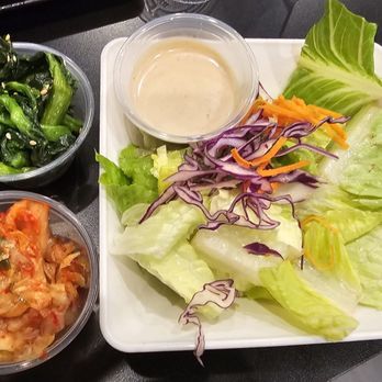 Ahi & Vegetable- Ewa Beach - Choi Sum, Kimchee, Mini Toss Salad - Sushi Bars Near Me - Ewa Beach, Hawaii