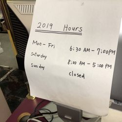 Bella Cleaners - New hours for 2019