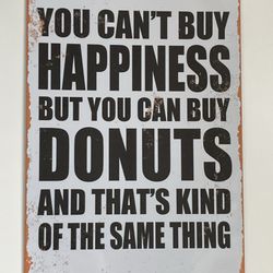 Fostar's Family Donuts - One of their funny signs