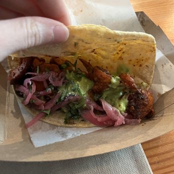 Loqui - Chicken Taco on Corn - Tacos Near Me - Culver City, California Loqui - Chicken Taco on Corn - Tacos Near Me - Culver City, California