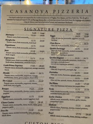 Menu photo 3 Casanova Pizzeria Boise, ID Menu photo 3 Casanova Pizzeria Boise, ID