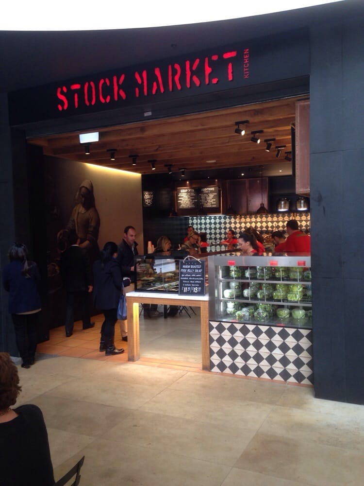 STOCK MARKET KITCHEN Updated April 2024 161 Castlereagh St, Sydney