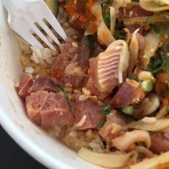 Bay Poke - ew! the fish is so old and tasted odd - Hawaiian Near Me - Irvine, California Bay Poke - ew! the fish is so old and tasted odd - Hawaiian Near Me - Irvine, California