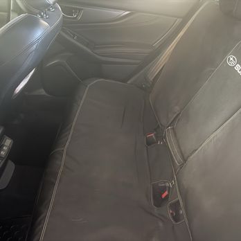 AKG Detailing - Back seat free of dog hair - Auto Detailing Near Me - San Bernardino, California
