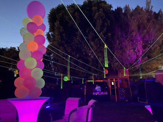 Neon Themed party 2021 - One of my Favorite Parties achieved! Neon Themed party 2021 - One of my Favorite Parties achieved!