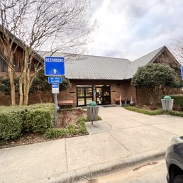 Exterior outside entrance of Gov Guy Hunt Rest Stop - Hanceville, Alabama Exterior outside entrance of Gov Guy Hunt Rest Stop - Hanceville, Alabama