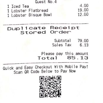 Seasons 52 - Receipt of wasted meal - New American Near Me - Rancho Cucamonga, California Seasons 52 - Receipt of wasted meal - New American Near Me - Rancho Cucamonga, California