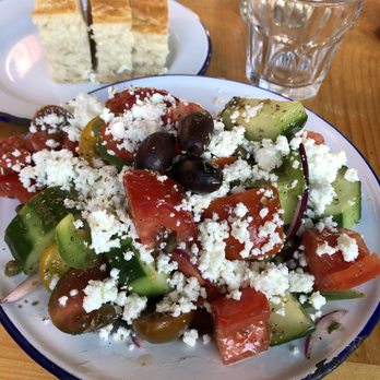 Kentro Greek Kitchen - Horiatiki Greek Salad - Greek Near Me - Fullerton, California Kentro Greek Kitchen - Horiatiki Greek Salad - Greek Near Me - Fullerton, California