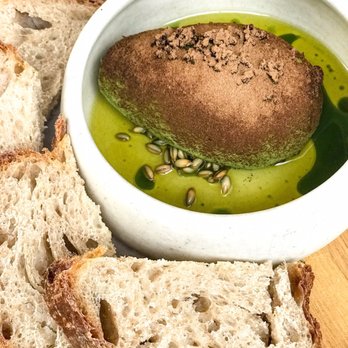 Destroyer - Avocado confit with kale oil $7 - New American Near Me - Culver City, California