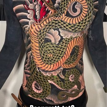From The Heart Tattoo - Full torso by several artists, Dean mainly worked on the torso. Jason hartz, shop owner, got tag teamed in to help finish it - Tattoo Near Me - Wildomar, California From The Heart Tattoo - Full torso by several artists, Dean mainly worked on the torso. Jason hartz, shop owner, got tag teamed in to help finish it - Tattoo Near Me - Wildomar, California