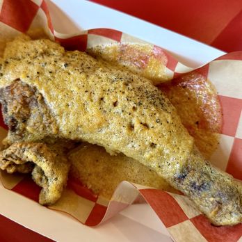 Pecking House - Quarter Chicken dark meat with salty egg ($1 extra) - Chicken Shop Near Me - New York, New York