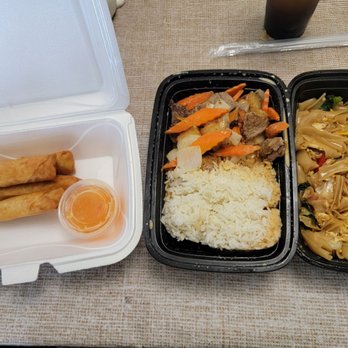 Savory Thai - two take out containers of food - Thai Near Me - Lakeland, Florida Savory Thai - two take out containers of food - Thai Near Me - Lakeland, Florida