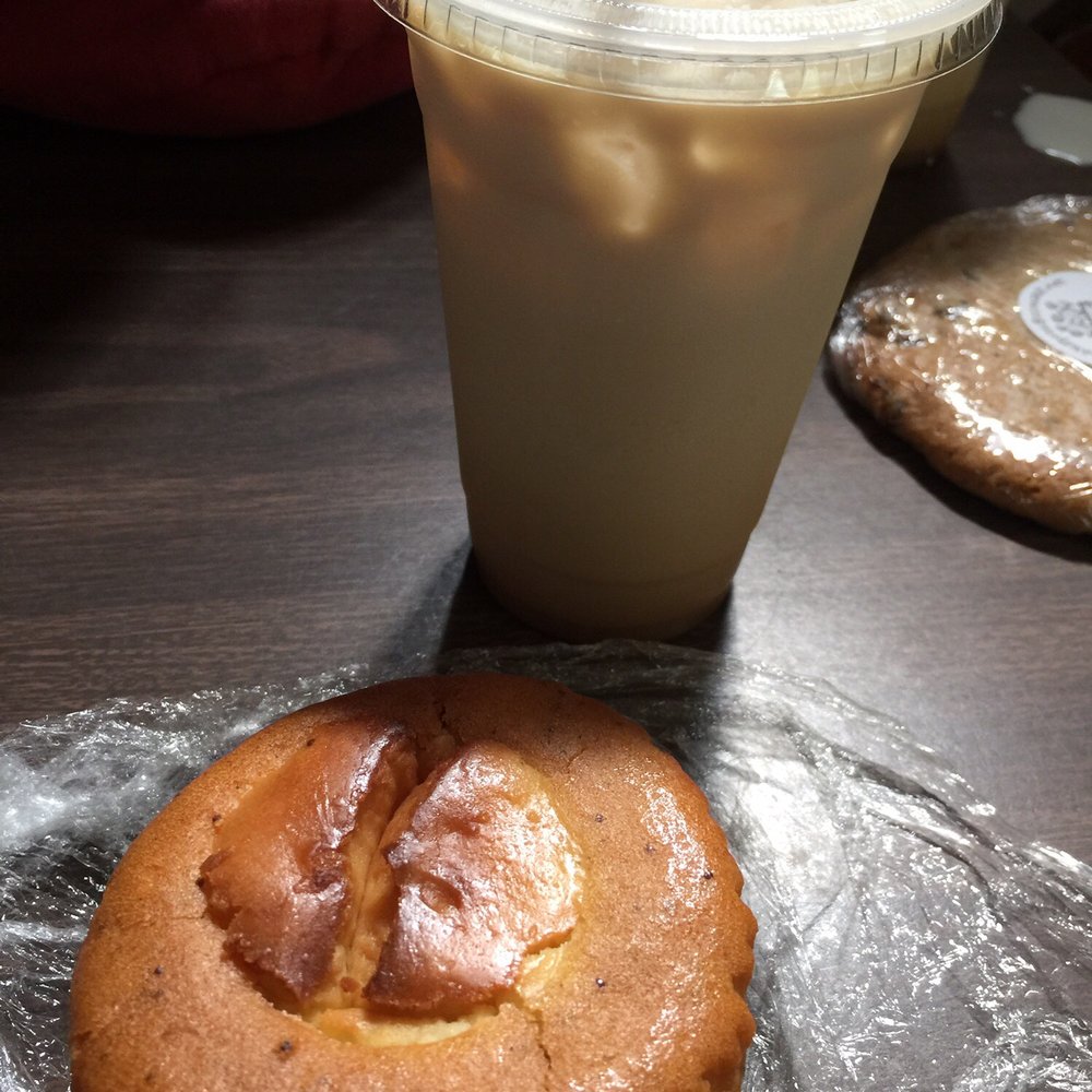 Muggles Mug - Cold Butterbeer and gluten-free lemon poppyseed cream cheese muffin. - Coffee & Tea Near Me - Jim Thorpe, Pennsylvania Muggles Mug - Cold Butterbeer and gluten-free lemon poppyseed cream cheese muffin. - Coffee & Tea Near Me - Jim Thorpe, Pennsylvania