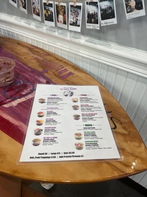 Menu photo 1 Good Fruit Co. Gulf Breeze, FL