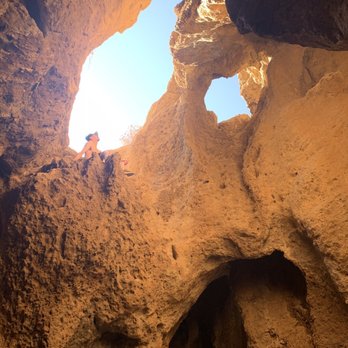Cave of Munits - Opening from above the cave - Hiking Near Me - West Hills, California Cave of Munits - Opening from above the cave - Hiking Near Me - West Hills, California