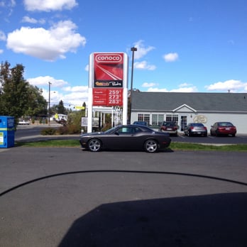 Conoco - a car parked in front of a gas station - Gas Stations Near Me - Spokane, Washington Conoco - a car parked in front of a gas station - Gas Stations Near Me - Spokane, Washington