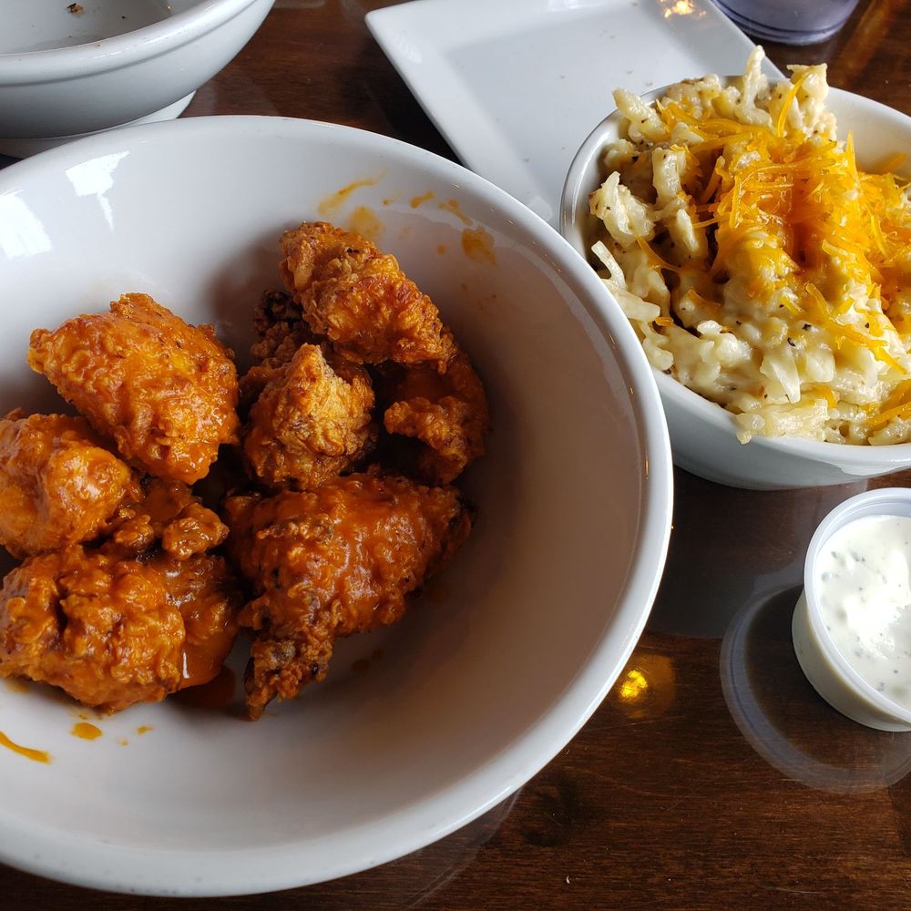 River City Ale House and Eatery - Boneless chicken buffalo sauce and potato casserole - Bars Near Me - Dixon, Illinois River City Ale House and Eatery - Boneless chicken buffalo sauce and potato casserole - Bars Near Me - Dixon, Illinois