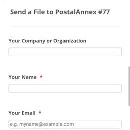 The website has a file upload option, but do not use it because they don't even know how to access it.