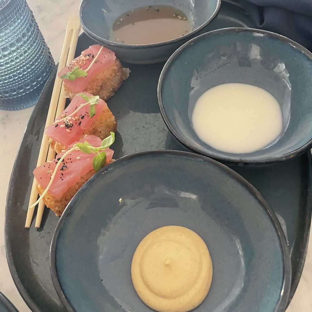 One K Miami - Crispy tuna rice sauce on side - Seafood Near Me - Miami, Florida