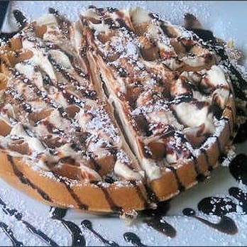 George's Place - Tiramisu and Nutella waffles. - Breakfast & Brunch Near Me - Cape May, New Jersey George's Place - Tiramisu and Nutella waffles. - Breakfast & Brunch Near Me - Cape May, New Jersey