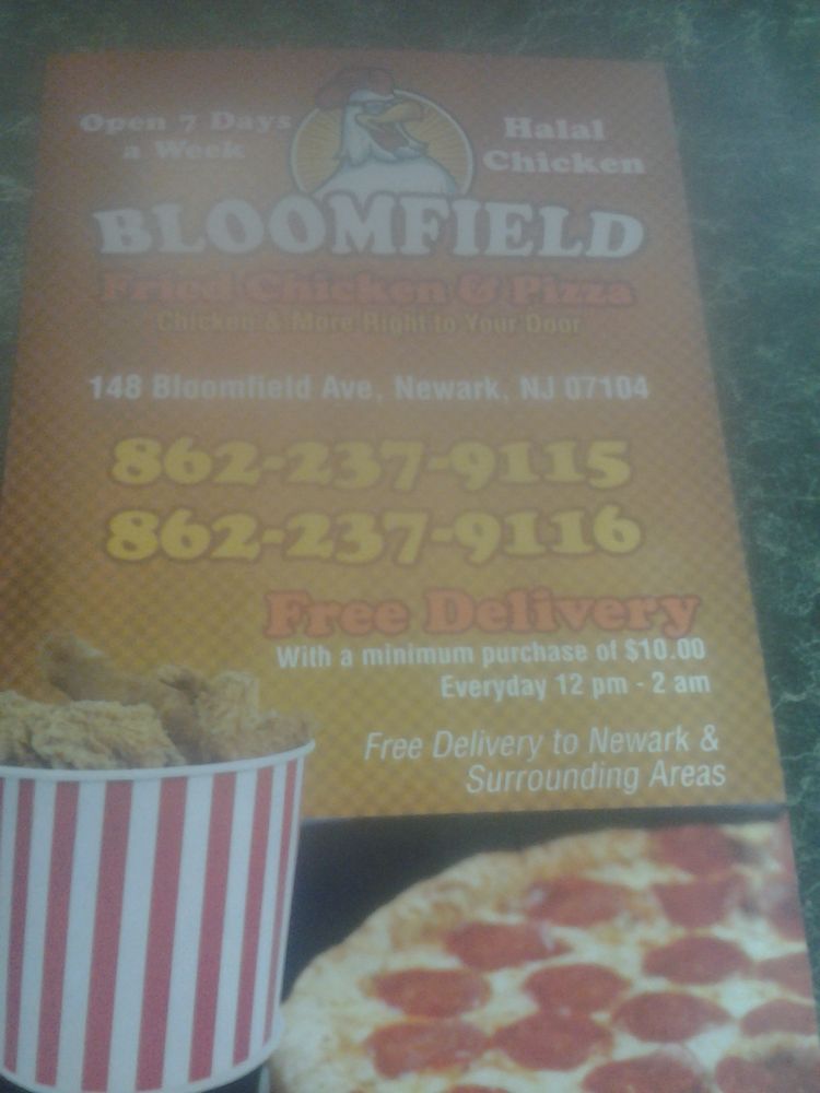 Bloomfield Fried Chicken and Pizza Logo