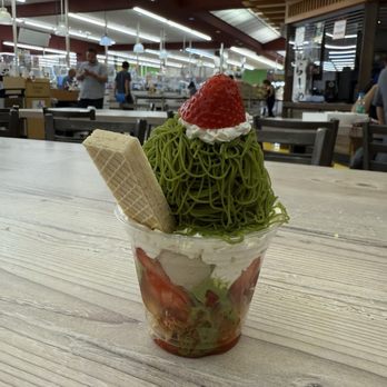 Mochi-ya Ren - Strawberry matcha mont blanc - Desserts Near Me - San Jose, California Mochi-ya Ren - Strawberry matcha mont blanc - Desserts Near Me - San Jose, California