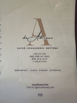 da Adriano by null