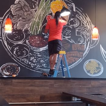 Bulgogi Korean BBQ - Wall murals in progress. - Korean Near Me - Reading, Pennsylvania Bulgogi Korean BBQ - Wall murals in progress. - Korean Near Me - Reading, Pennsylvania