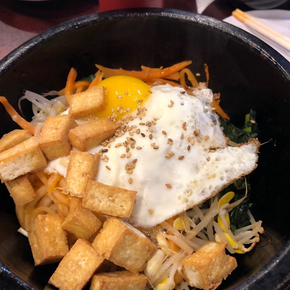 Emonae Korean BBQ - Tofu Bibimbap - Korean Near Me - Grand Rapids, Michigan