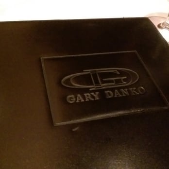 Gary Danko - Embossed menu cover - New American Near Me - San Francisco, California Gary Danko - Embossed menu cover - New American Near Me - San Francisco, California
