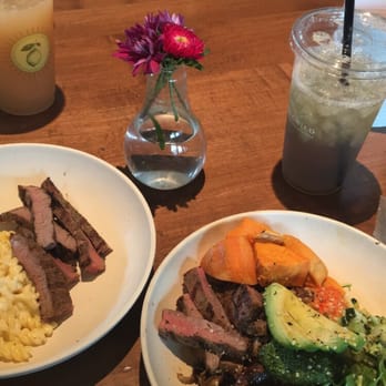 Flower Child - Mother Earth and Mac and cheese with steak :) SOOOOO GOOD - Salad Near Me - Phoenix, Arizona