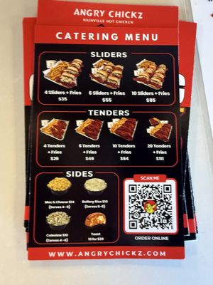 Menu photo 3 Angry Chickz Bakersfield, CA