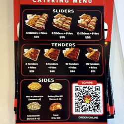 Angry Chickz - Catering menu