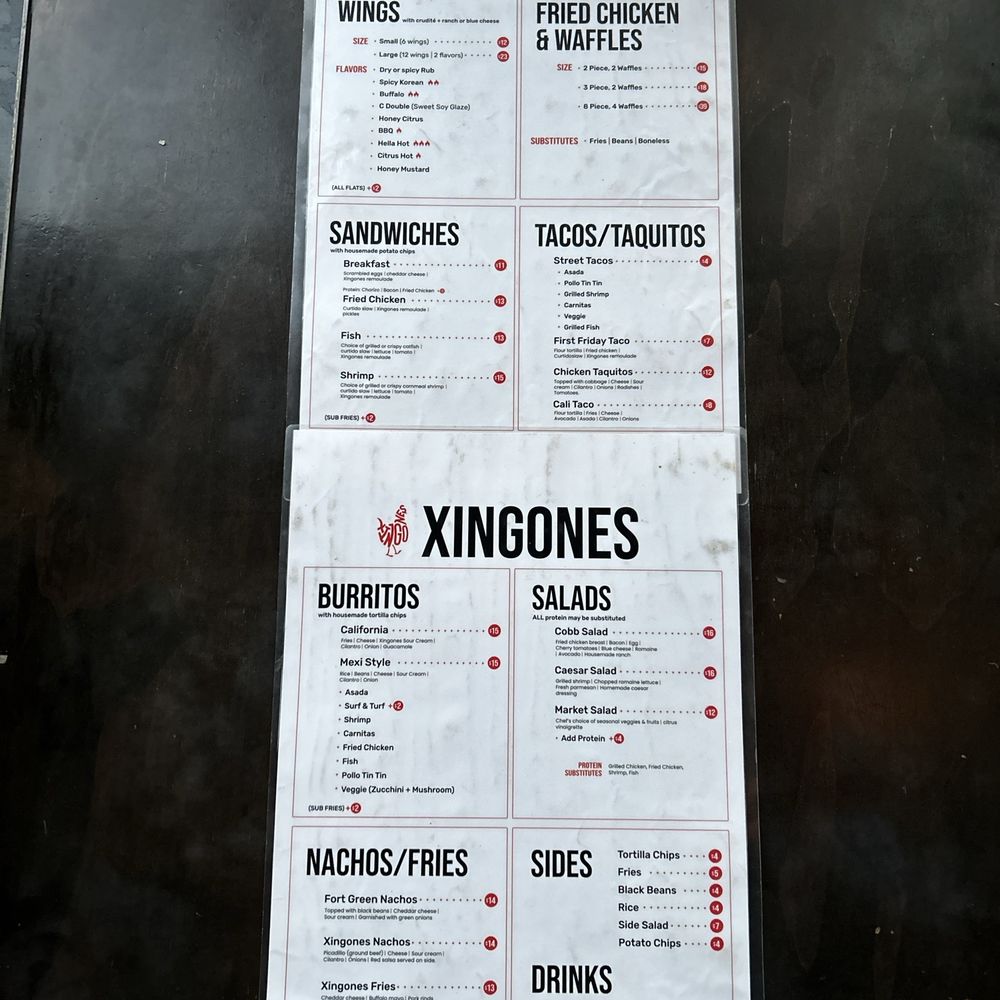 Xingones Cantina - Menu 9/4/24 - Tacos Near Me - Oakland, California Xingones Cantina - Menu 9/4/24 - Tacos Near Me - Oakland, California