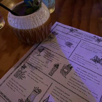 The Toasted Coconut - Drink menu - New American Near Me - Houston, Texas
