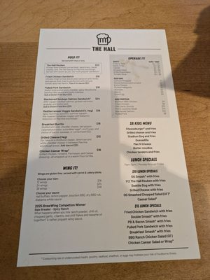 Menu photo 3 The Hall on Occidental Seattle, WA Menu photo 3 The Hall on Occidental Seattle, WA