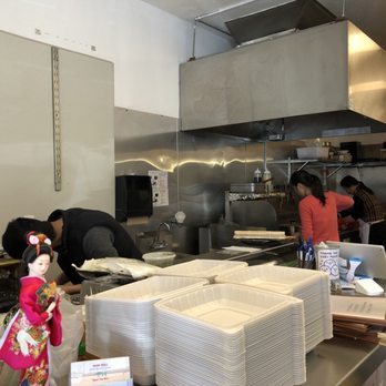 Nori Roll - Peeking at the kitchen in the back - Sushi Bars Near Me - El Cerrito, California Nori Roll - Peeking at the kitchen in the back - Sushi Bars Near Me - El Cerrito, California
