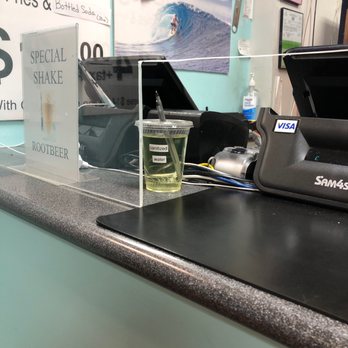 Mojo Burger - Sanitizer for the pens ! And they wipe them dry too! - Burgers Near Me - San Jose, California Mojo Burger - Sanitizer for the pens ! And they wipe them dry too! - Burgers Near Me - San Jose, California